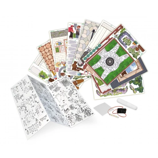 DIY kvetinárstvo Diorama Buki miniatúrny obchod s kvetmi