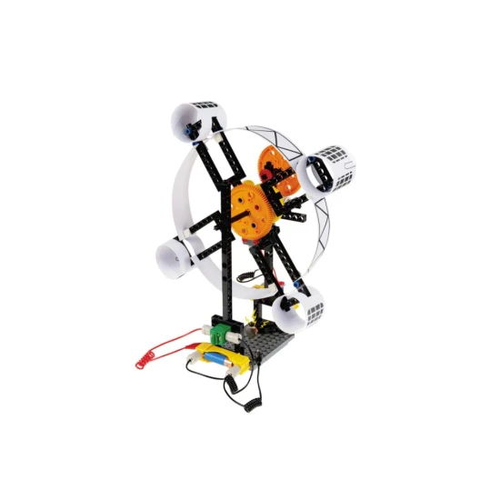 Kreatívna sada pre elektrických expertov na stavbu rôznych modelov.