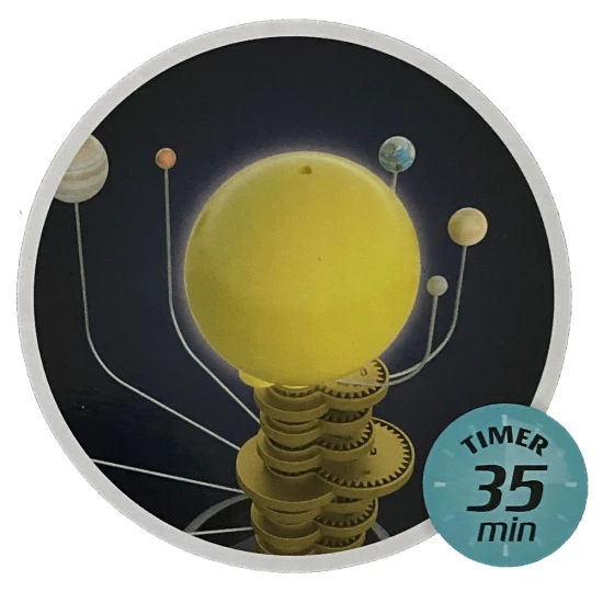 Pohybujúci sa model slnečnej sústavy