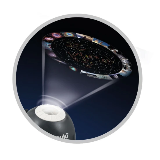 Planetárium, projektov vesmírnych scenérií