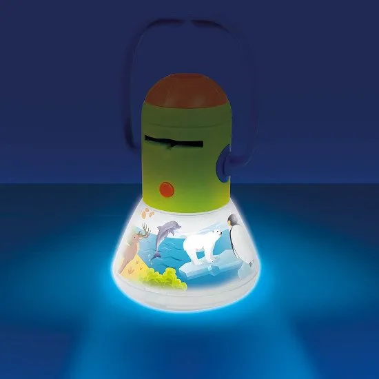 3-in-1 Animal Adventure Projector Lamp - Interactive Night Light & Educational Toy