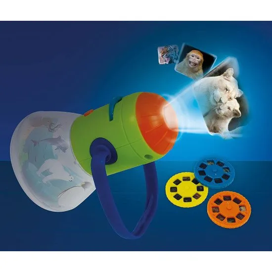 Lampa, projektor a nočné svetlo 3v1 zvieratá