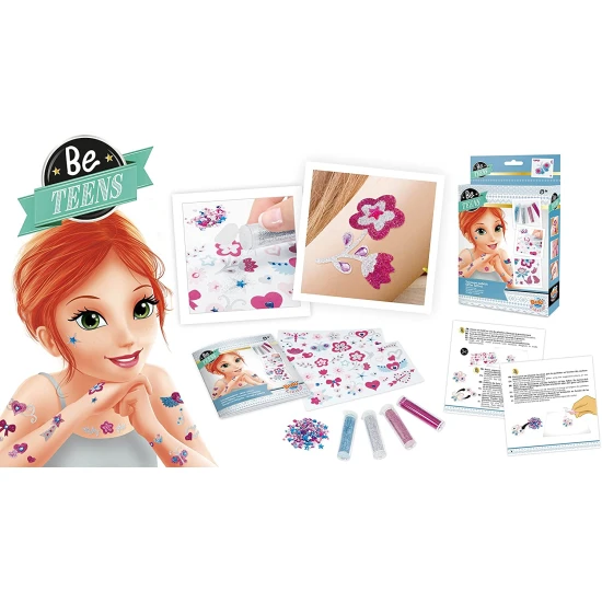 Detská DIY sada na trblietavé tetovanie