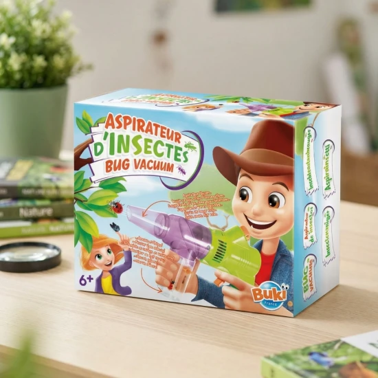 Jednoduchý na použitie: Detský hmyzí vysávač s uzatvárateľnou nádobkou