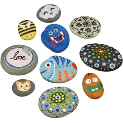 Kreatívna sada na maľovanie kameňov