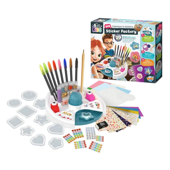 Továreň na samolepky: 20 originálnych 3D samolepiek na vytvorenie