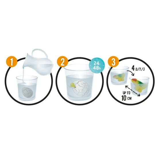 Sleduj ako sa liahne dinosaurus! Vzrušujúca hračka pre milovníkov dinosaurov.