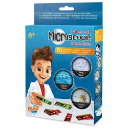 Preparáty pre mikroskop 20 ks