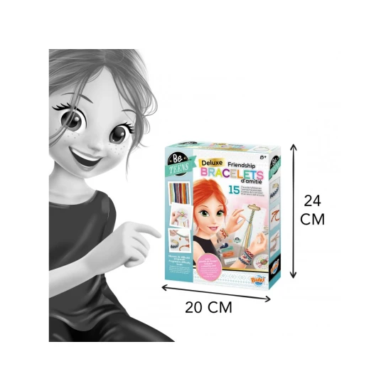 Výroba náramkov priateľstva Deluxe je tvorivá činnosť pre všetky dievčatá.