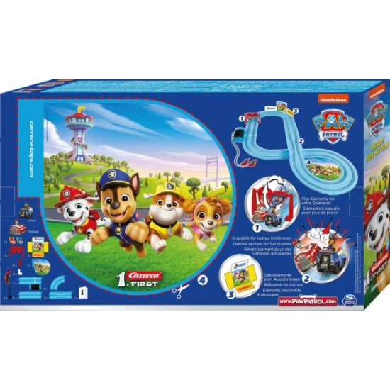 Autodráha Carrera FIRST Labková patrola 2,9 m (63060) – Carrera GCO1043