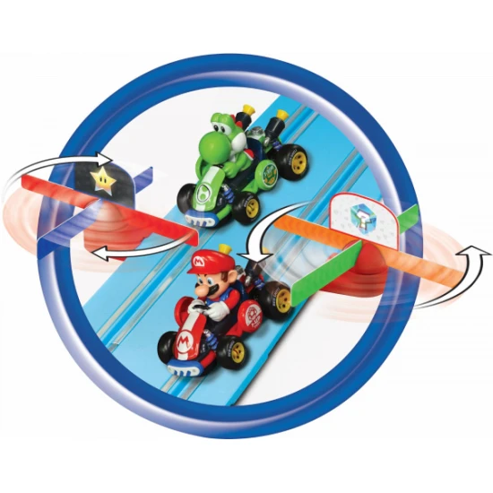 Autodráha Carrera FIRST Mario Kart World 2,4 m – Carrera GCO1045