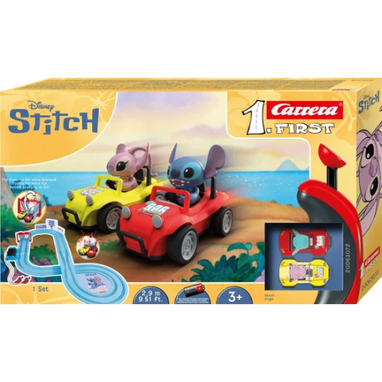 Autodráha Carrera FIRST Disney Stitch 2,9 m – Carrera GCO1047