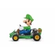 RC motorka Carrera Luigi s postavičkou z Nintendo, jazdiaca rýchlosťou 9 km/h.