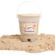 ChildGen Magický piesok vo vedierku Natural 500 g – prírodný, antibakteriálny a voňavý kinetický piesok pre deti.