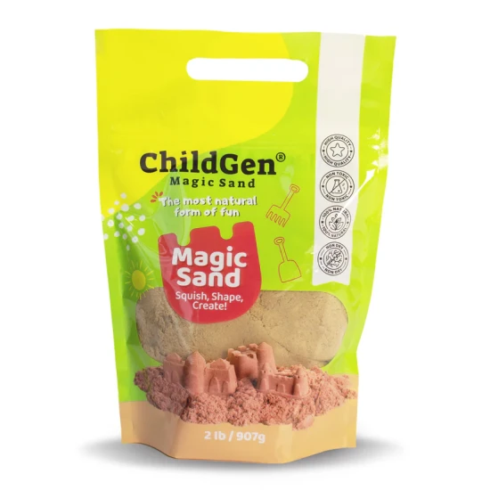 ChildGen Magický piesok Natural – prírodný, antibakteriálny a voňavý kinetický piesok pre deti.