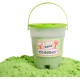 ChildGen Magický piesok vo vedierku Green 500 g – prírodný, antibakteriálny a voňavý kinetický piesok pre deti.