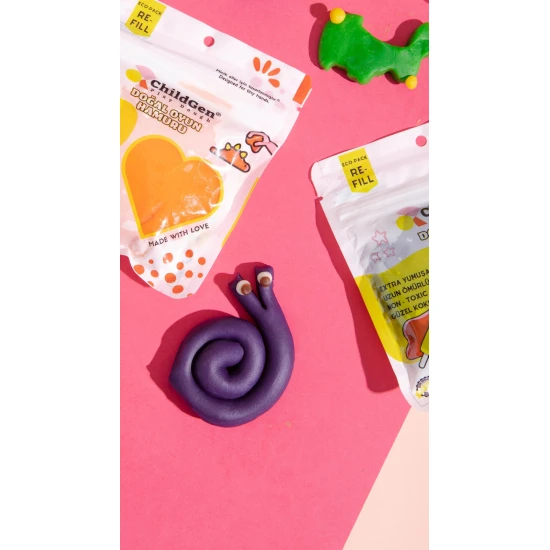 ChildGen Plastelína Ecopack prírodná plastelína v 9 žiarivých farbách.