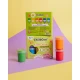 ChildGen Prstové farby umývateľné 6 x 50 ml - prírodné, netoxické a ľahko umývateľné farby pre deti.