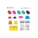 Connetix Magnetická stavebnica Travel Mini Pack 32 dielov