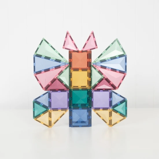Magnetická stavebnica Pastel Creative Pack 104 dielov