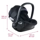 Autosedačka Cybex Black 2 v 1 pre bábiky Autosedačka Cybex Black 2 v 1 pre bábiky CO141880