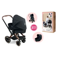 Kočík Cybex Black 3 v 1 pre bábiky 36-42 cm