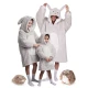 Cozy Noxxiez Mikinová deka Králik 3 - 6 rokov