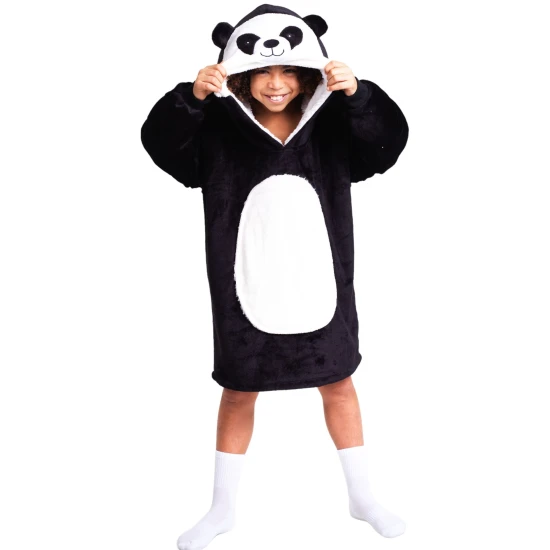 Cozy Noxxiez Mikinová deka Panda 7 - 12 rokov