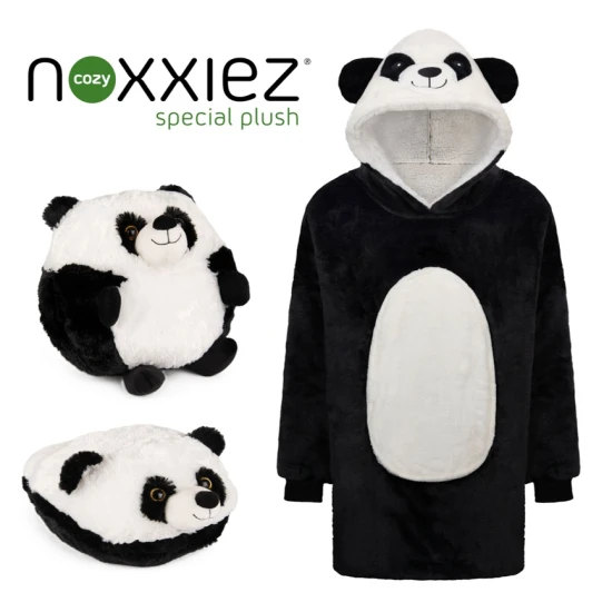Cozy Noxxiez Mikinová deka Panda 7 - 12 rokov
