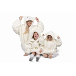 Cozy Noxxiez Mikinová deka Ovečka 7 - 12 rokov