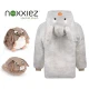 Cozy Noxxiez Hrejivý plyšový vankúš 3 v 1 Králik