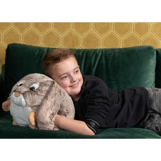 Cozy Noxxiez Hrejivý plyšový vankúš 3 v 1 Králik
