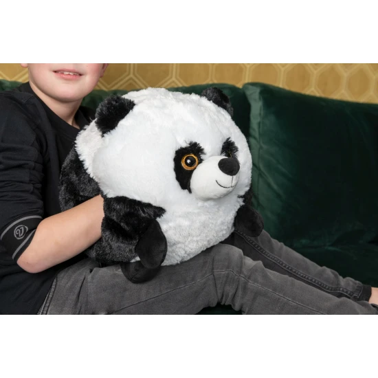 Cozy Noxxiez Hrejivý plyšový vankúš 3 v 1 Panda Cozy Noxxiez Hrejivý plyšový vankúš 3 v 1 Panda