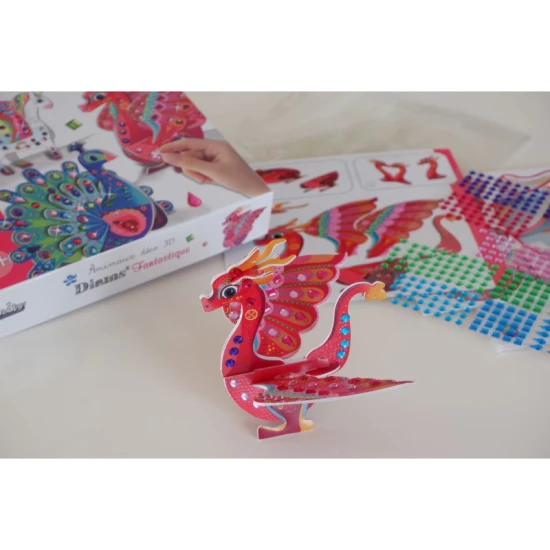 Kreatívna sada pre deti 3D diamantová mozaika Fantázia Crea Lign