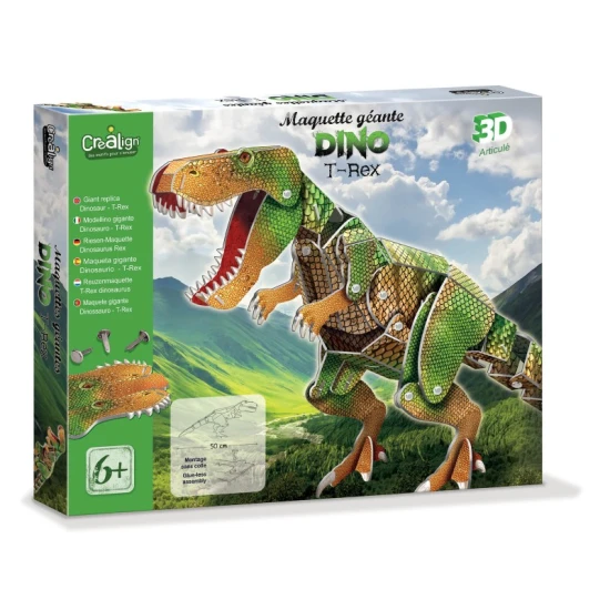 Kreatívna sada model dinosaura tyranosaura od Crea Lign