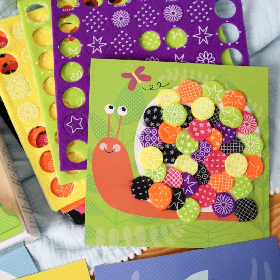 Kreatívna súprava pre deti Tvorenie z filcu Farma Crea Lign