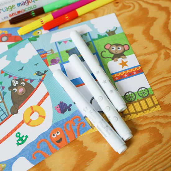 Kreatívna sada pre deti Kúzelné fixky Cestovanie Crea Lign