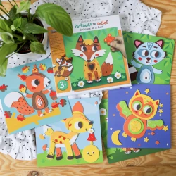 Penové obrázky Lesné zvieratká 3+
