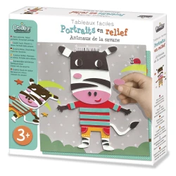 Penové obrázky Zvieratká zo savany 3+