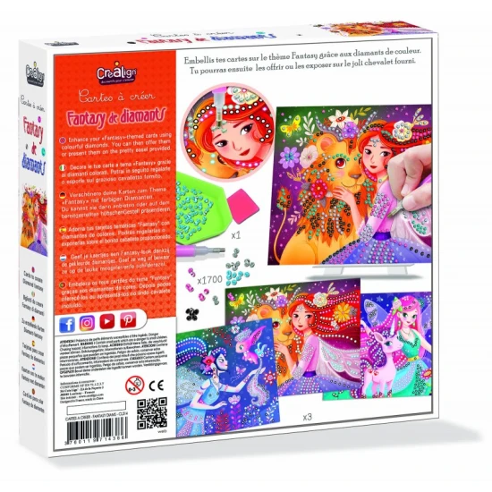 Diamantová kreatívna súprava od Crea Lign zavedie deti do sveta tvorivosti.