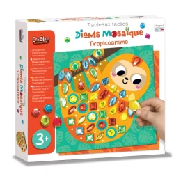Diamantová mozaika Tropické zvieratká 3+