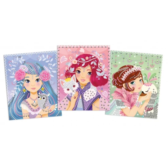 Kreatívna súprava pre deti Diamantové maľovanie Víly Crea Lign