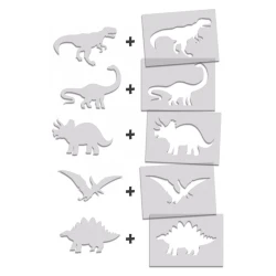 Dinosaury Kresliace šablóny
