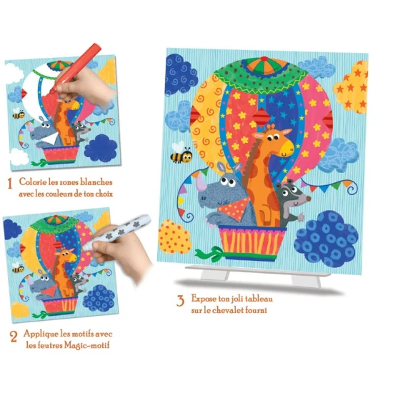 Kreatívna sada pre deti Kúzelné fixky Cestovanie Crea Lign