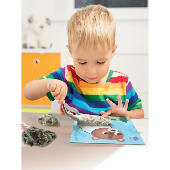 Kreatívna sada pre deti Prevliekacie obrázky Lesné zvieratká 3+ od Crea Lign.