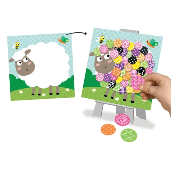 Kreatívna súprava pre deti Tvorenie z filcu Farma Crea Lign