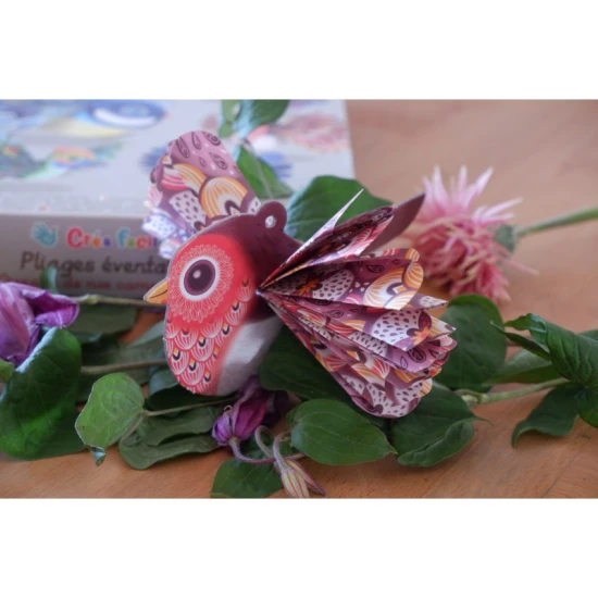 Kreatívna sada pre deti Tvorenie z papiera Vtáky Crea Lign