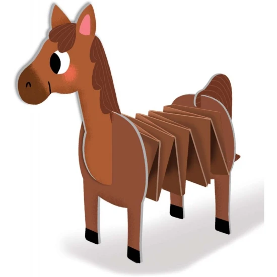 Kreatívna súprava pre deti Tvorenie z papiera Zvieratá Farma Crea Lign