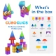 Magnetická stavebnica Cubo Clics Creative Pack 22 ks