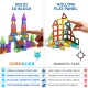 Magnetická stavebnica Cubo Clics Builder set 64 ks